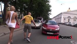 Russian Biotch Ivana Sugar picked up in the street & booty-fucked by a Monster cock!