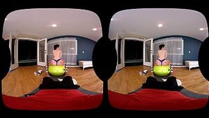 Kinky AMERICA VR pounding in the gym