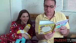 Inzesttube.com - Dad Reads Daughter-in-law a Bedtime Story...