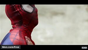 Men.com - (Aston Springs, Will Braun) - Spiderman A Fag Gonzo Parody Part 2 - Supah Fag Hero - Trailer preview